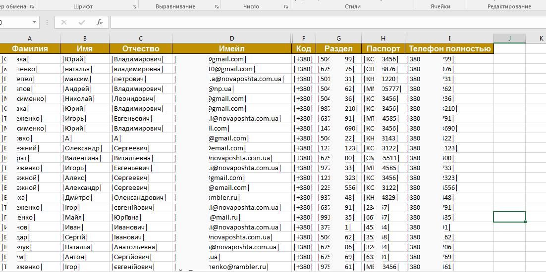 База содержит информацию порядка полумиллиона человек, с персональными данными в разбивке ФИО/телефон/город/серия и номер паспорта/email. Фото: fаceboоk.com/zverenkov