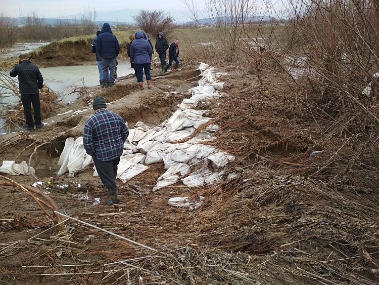 Подтопление сел.