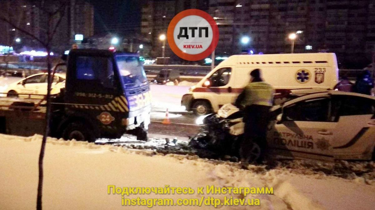 ДТП в Киеве на Бальзака. Фото: facebоok.com/dtp.kiev.ua 