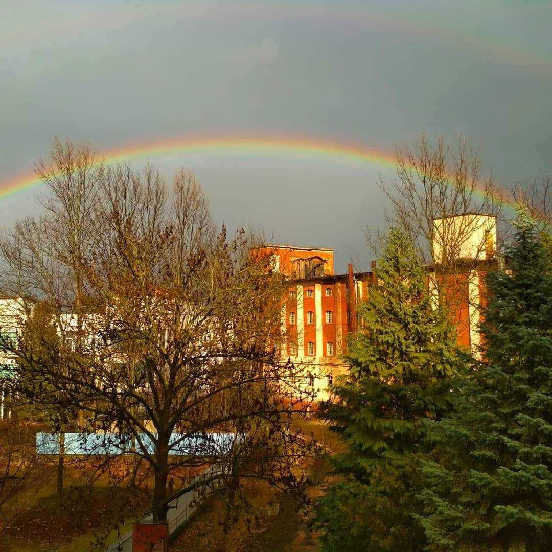Радуга над Ужгородом. Фото: facebook.com/gal.kosareva