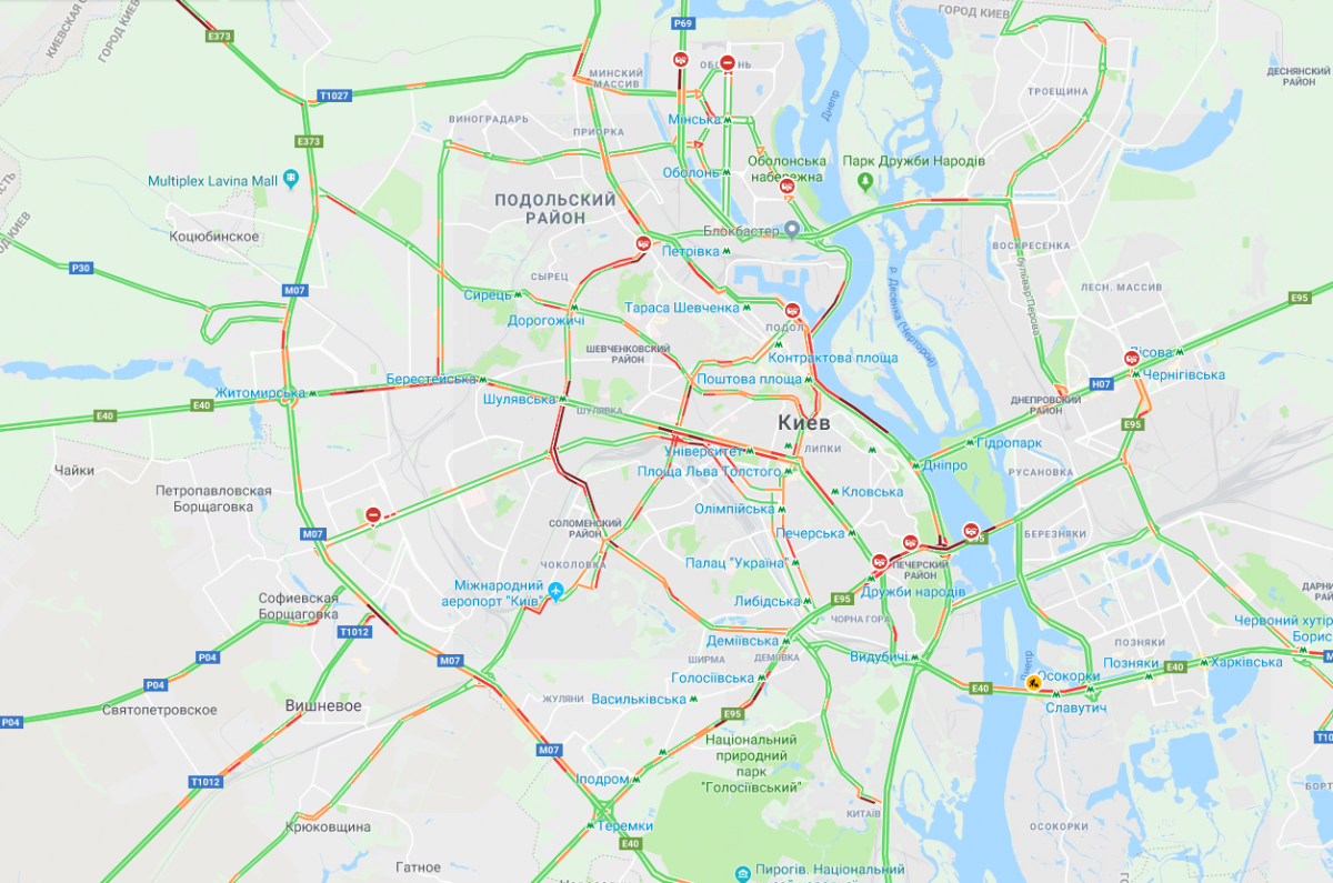 Скриншот: Google Maps