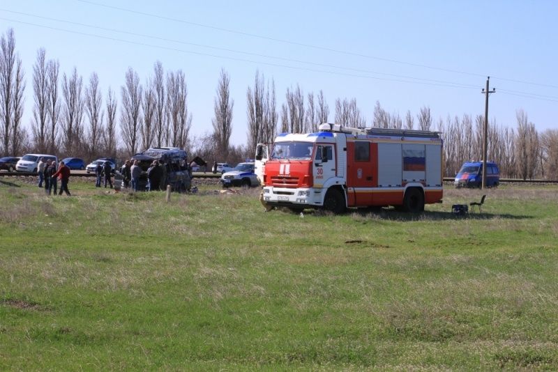 Аварія маршрутки в Криму. Фото: kеrch.fm