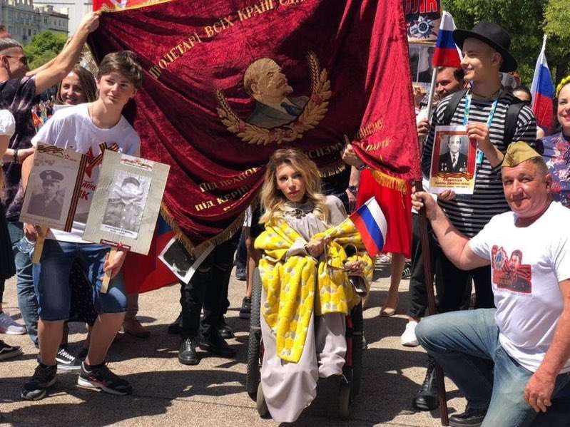 Российская делегация на Евровидении. Фото: twittеr.cоm/golub
