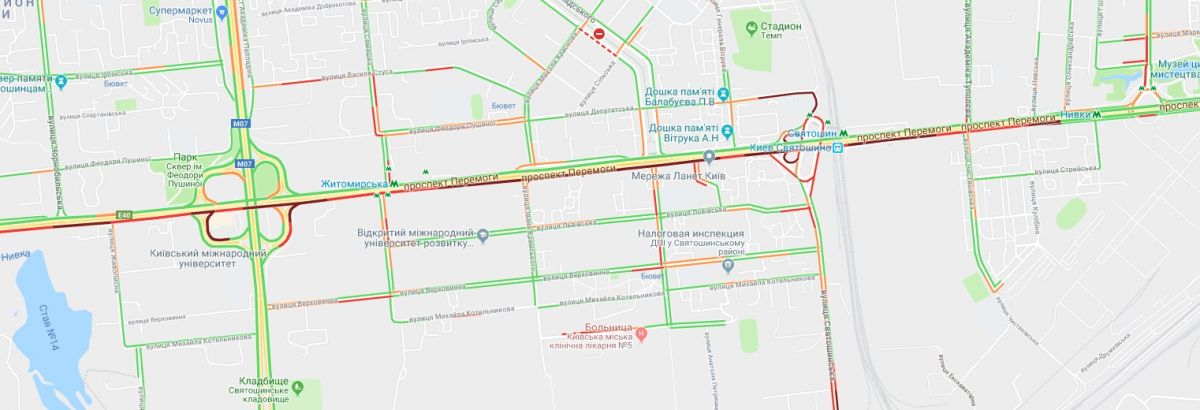 Скріншот: Google Maps