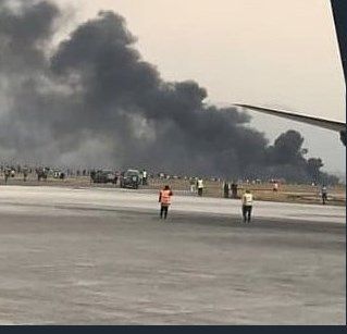 Самолет упал через несколько минут после взлета из аэропорта Гаваны. Фото: twitter.com/ritakhoury10