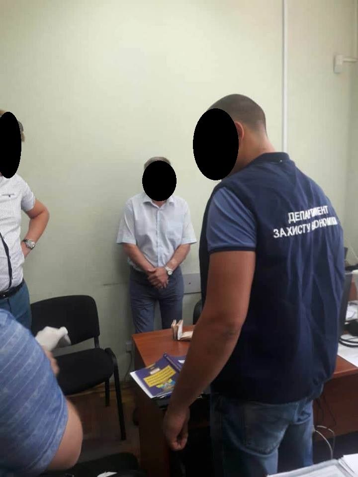 Подозреваемый задержан. Фото: zap.gp.gov.ua
