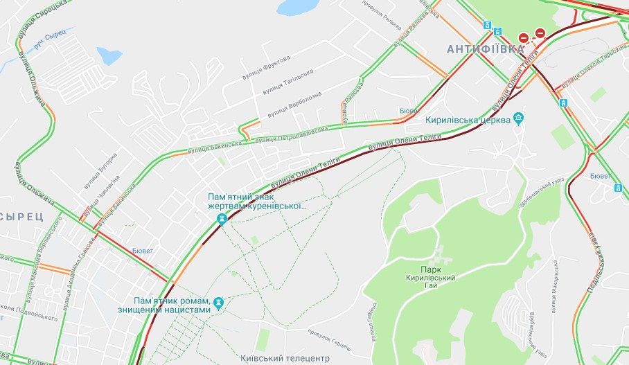 Скриншот: Google Maps