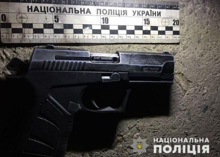 Пистолет оказался спортивным