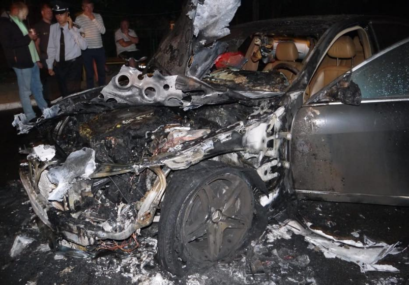 Авто Стельмащука ночью в Ровно подожгли неизвестные