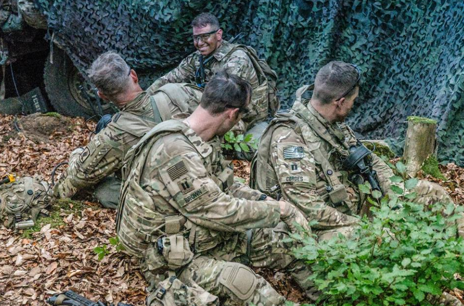 Украинские десантники на учениях в Германии захватили позиции США. Фото: Фейсбук/Генеральний штаб ЗСУ