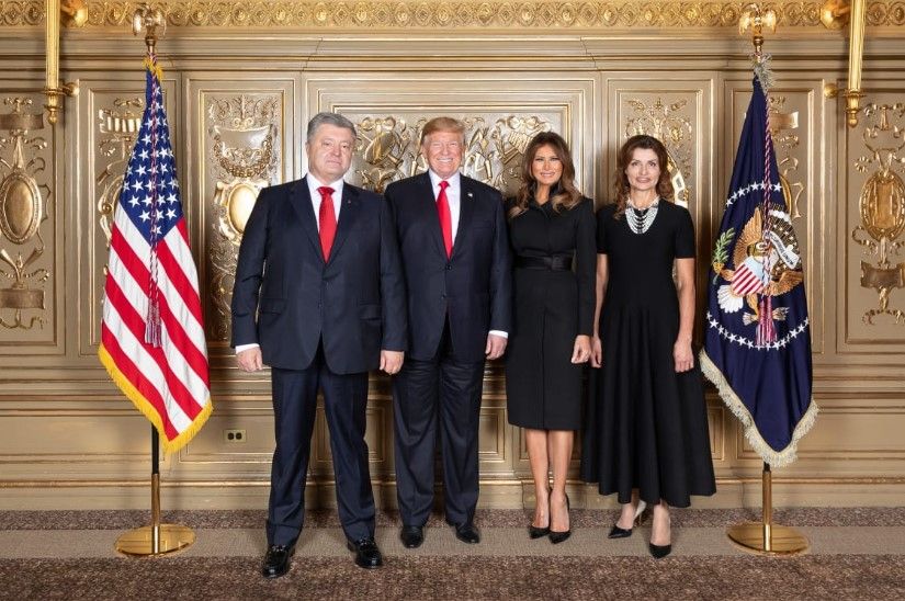 Порошенко принял участие в организованном Трампом ужине для партнеров на Генассамблее ООН. Фото: @STsegolkо