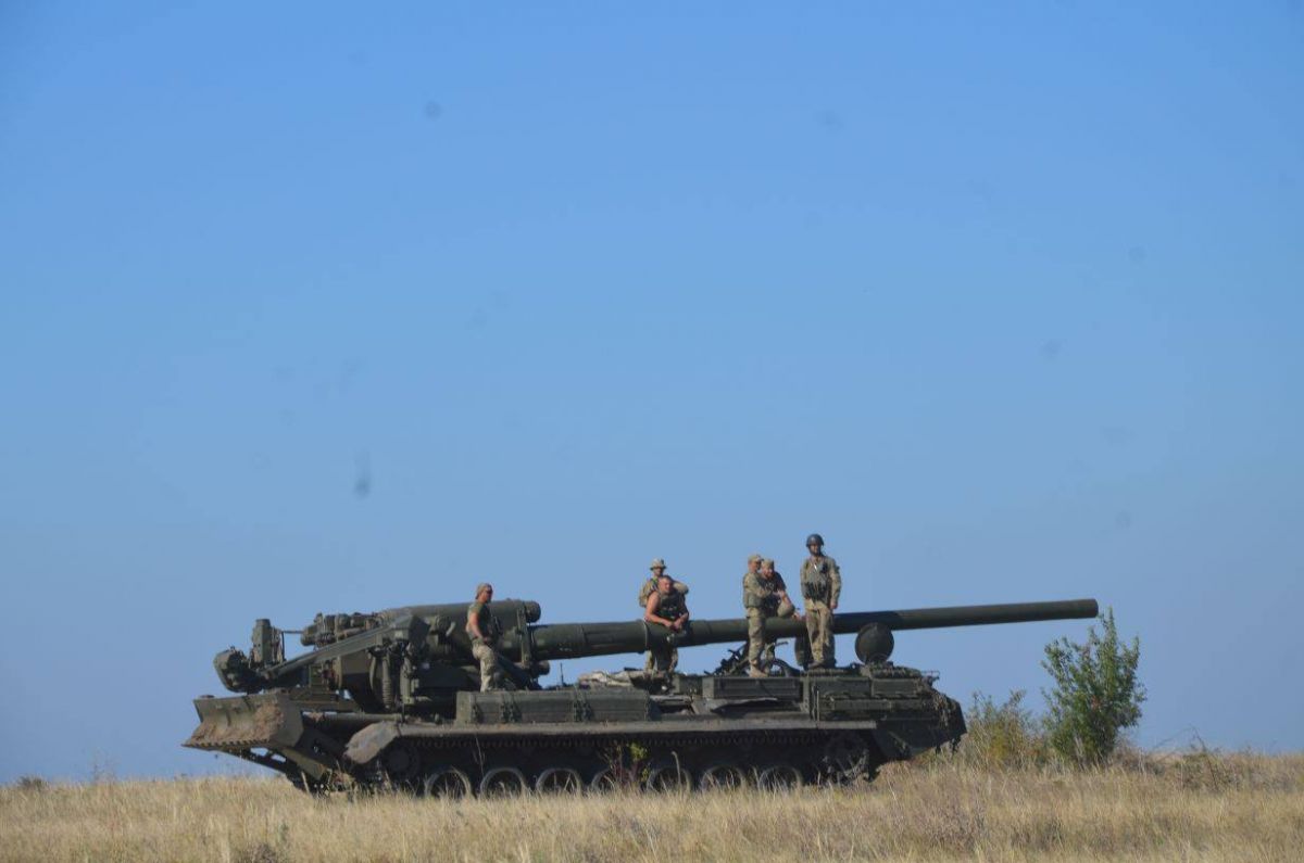 Военные ВСУ на практике усовершенствовали свои навыки. Фото: facebook/ООС