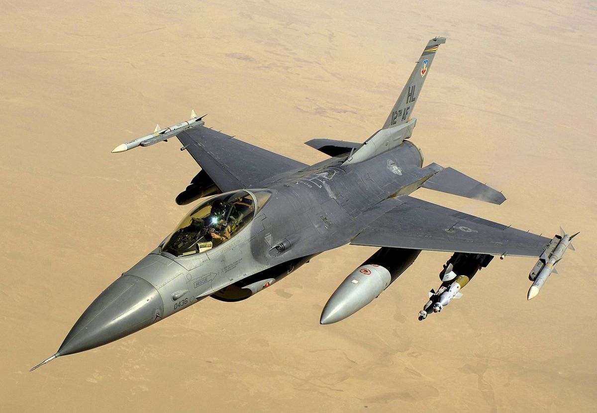 Винищувачі F-16C. Фото: U. S. Air Force photo by Master Sgt. Andy Dunaway/Released