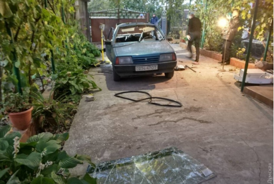 В Одесской области подорвали авто чиновницы. Фото: Думская