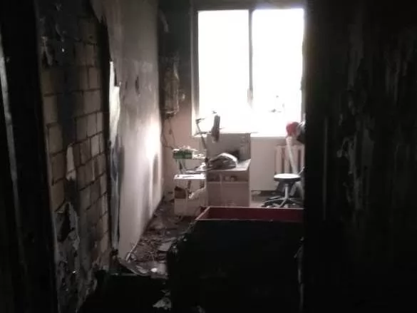 В кабинете косметологии прогремел взрыв. Фото: ГосЧС