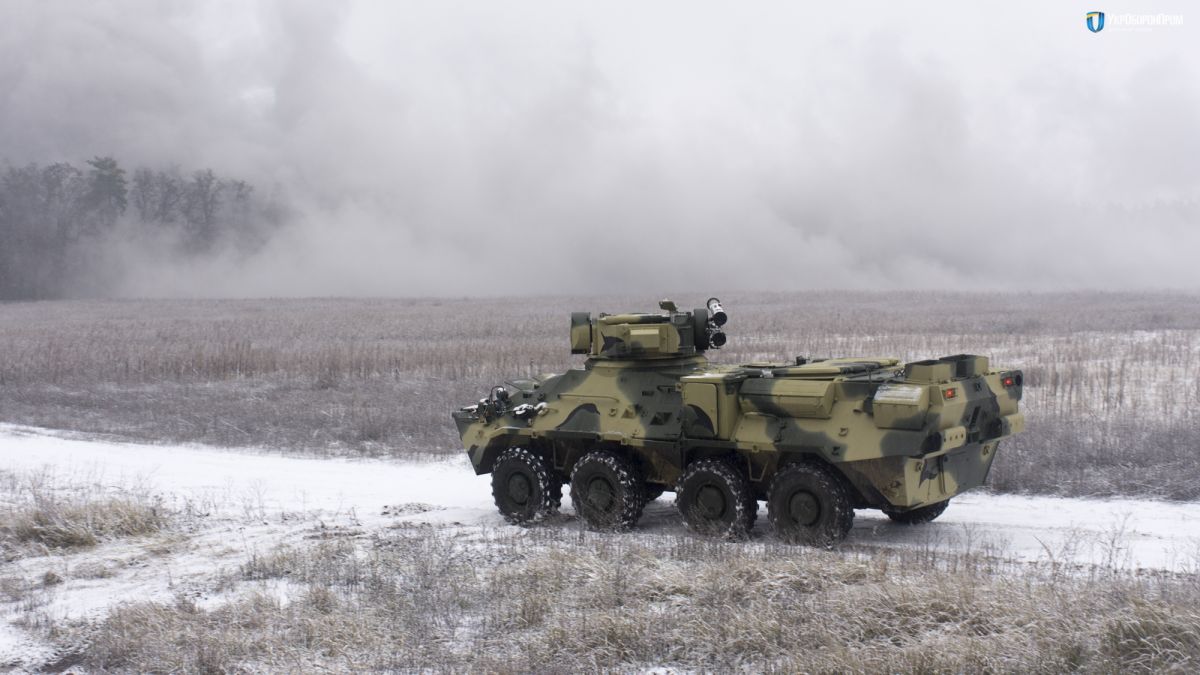 Экспериментальный корпус БТР-3ДА. Фото: Укроборонпром