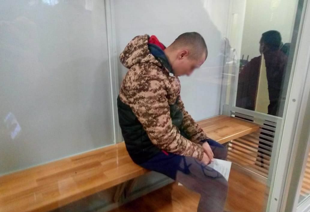Суд заарештував підозрюваного без права внесення застави. Фото: Нацполіція