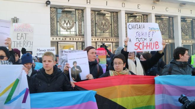 Місце проведення акції змінювалося кілька разів. Фото: NSIGHT LGBTQ NGO
