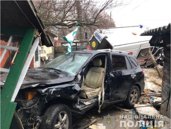 В результате аварии травмы получили семь человек. Фото: zt.npu.gov.ua