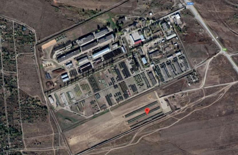 Біля кордону Росії з Україною супутниками були зафіксовані сотні російських танків. Фото: defencе-blоg