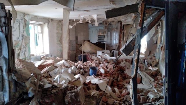 Взрыв в Фастове разрушил целый подъезд и унес жизни двух человек. Фото: ГосЧС