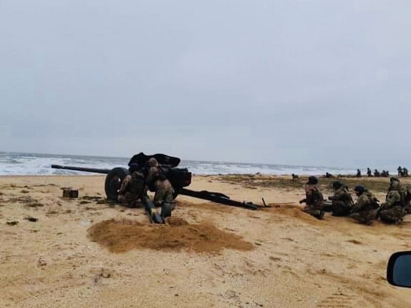 Военные успешно справились с своей задачей Фото: mil.gov.