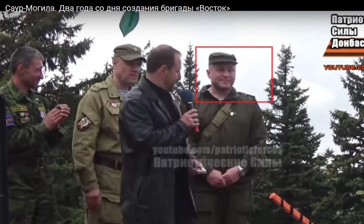 Роман Комиссаров и секретарь Совбеза ДНР Александр Ходаковский. Фото: Youtube