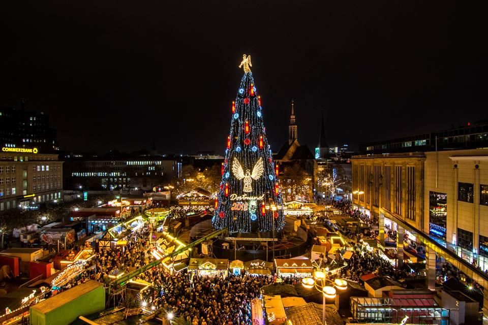 Елка в Дортмунде Фото: facebook.com/dortmund.de/
