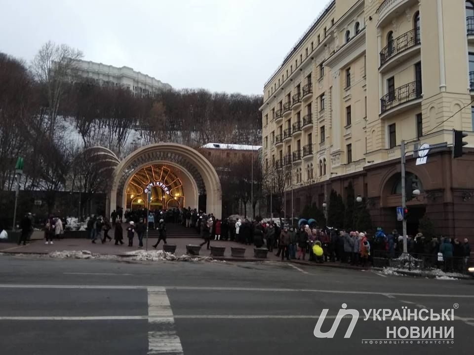 Очередь на фуникулер