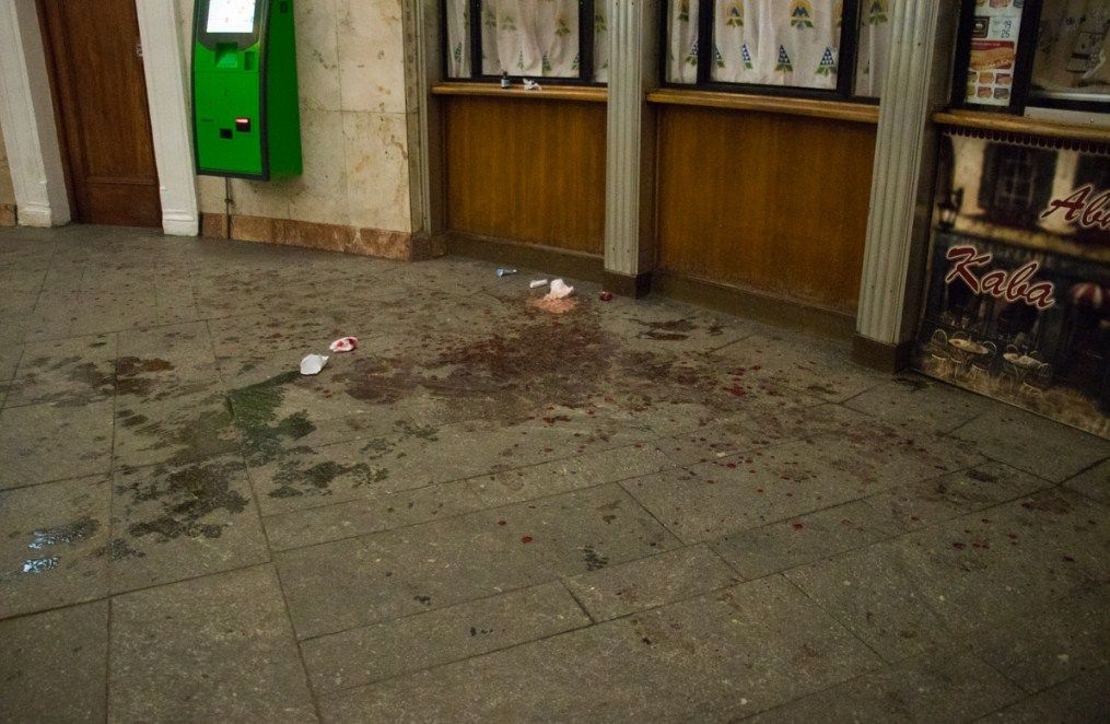 Вночі в центрі Києва з ножем напали на чоловіка. Фото: Інформатор