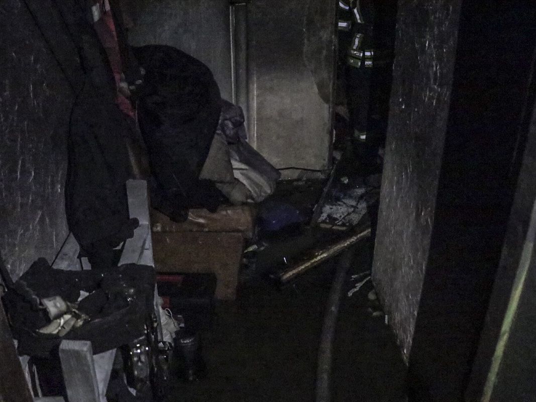 Пожежу ліквідували до вечора. Фото: 