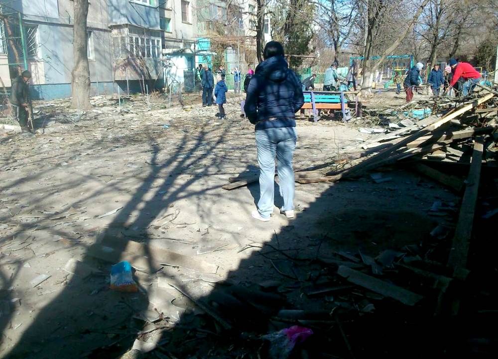 Зірваний дах в Одеській області. Фото: Держнс