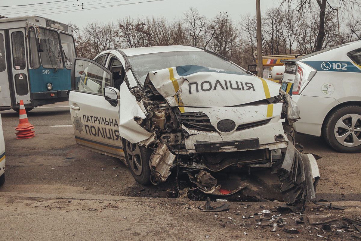 ДТП в Києві. Фото: Інформатор