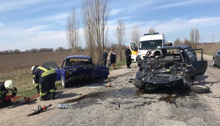 ДТП на трассе под Запорожьем.