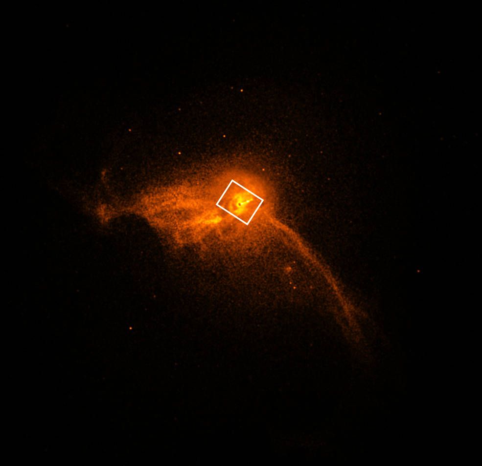 Черная дыра. Фото:  NASA/CXC/Villanova University/J. Neilsen