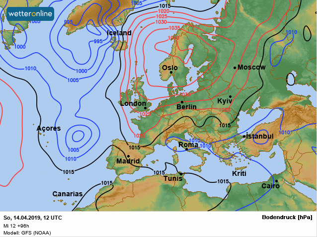 Скріншот: wetteronline.de
