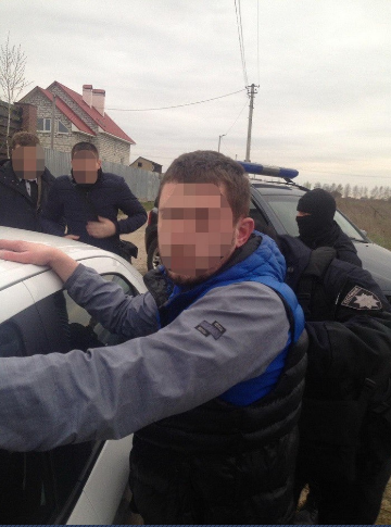 Задержание подозреваемых. Фото: СБУ.