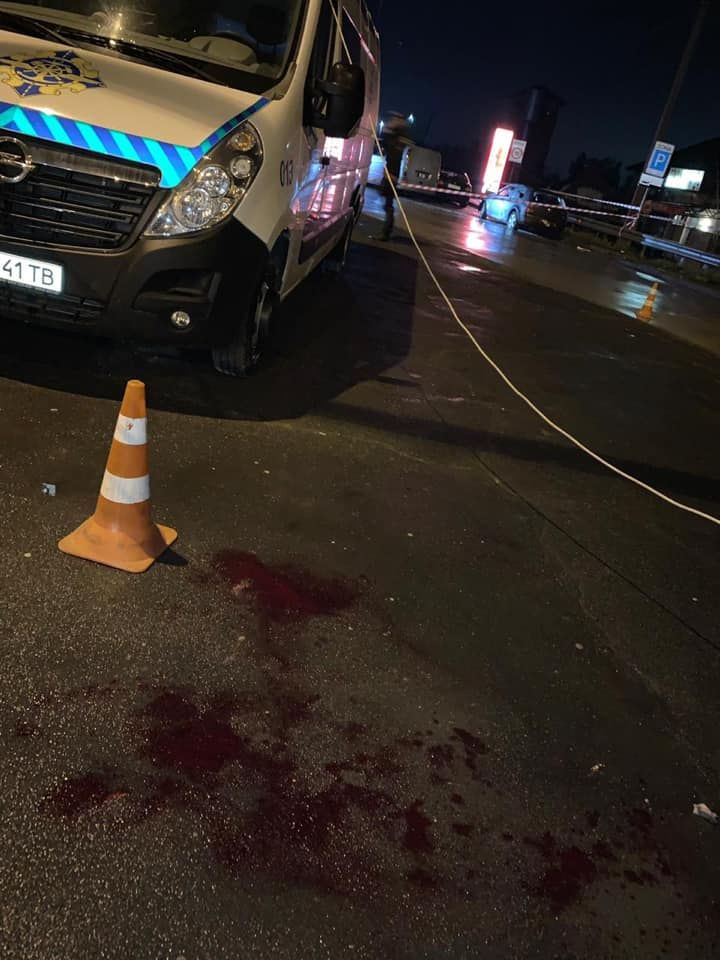 Нападение на пост полиции на трассе Киев - Одесса. Фото: facebооk.com/info.ukka