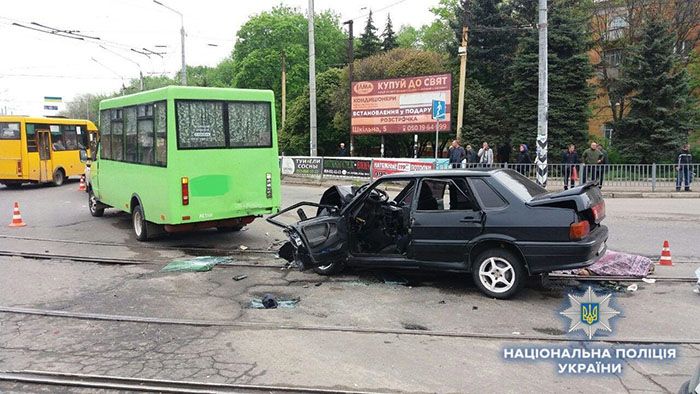 Смертельное ДТП в Краматорске. 