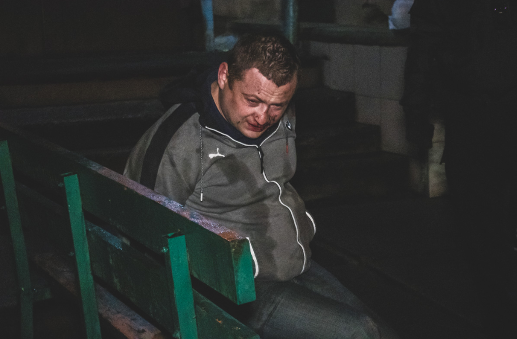 Напад на поліцейського в Києві на Лісовому. Фото: Інформатор
