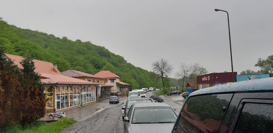 Очереди на границе. Фото: facebook/Татьяна Тымочко