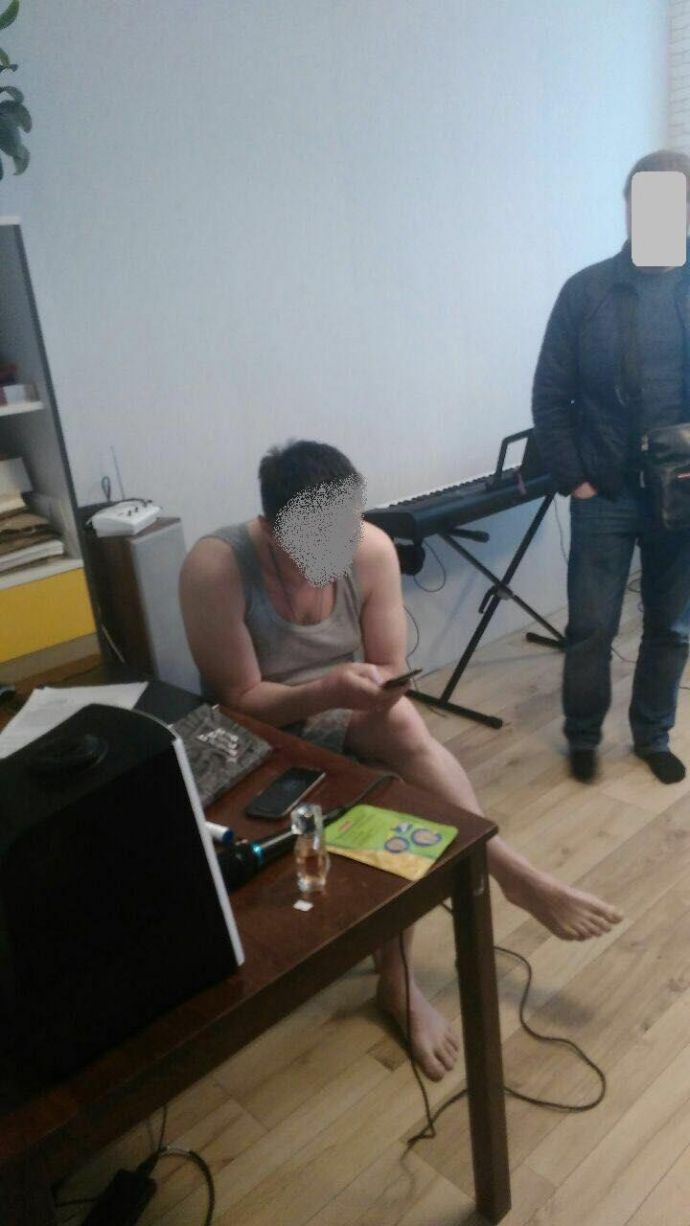 Затримання підозрюваних у знищенні Радіпередавального центру. Фото: прес-служба прокуратури