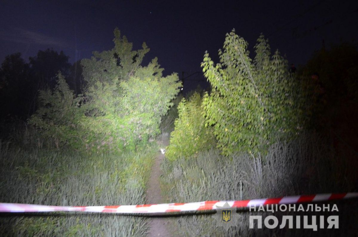 Место взрыва. Фото: полиция  Харьковской области