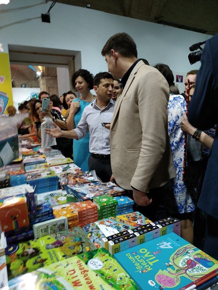 Президент Владимир Зеленский на 