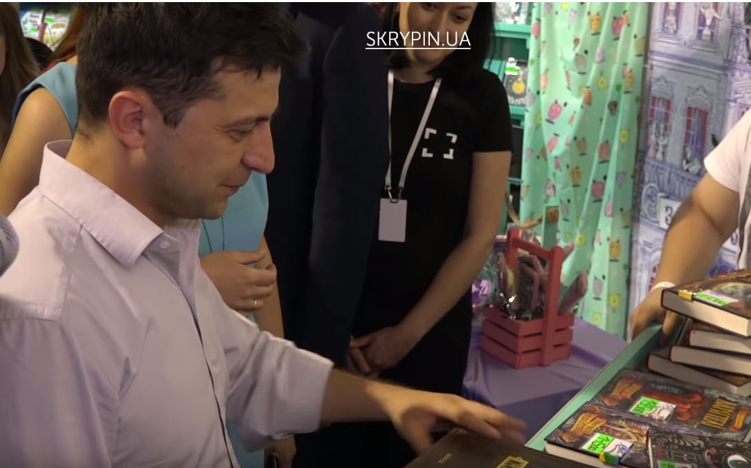 Президент Владимир Зеленский на 
