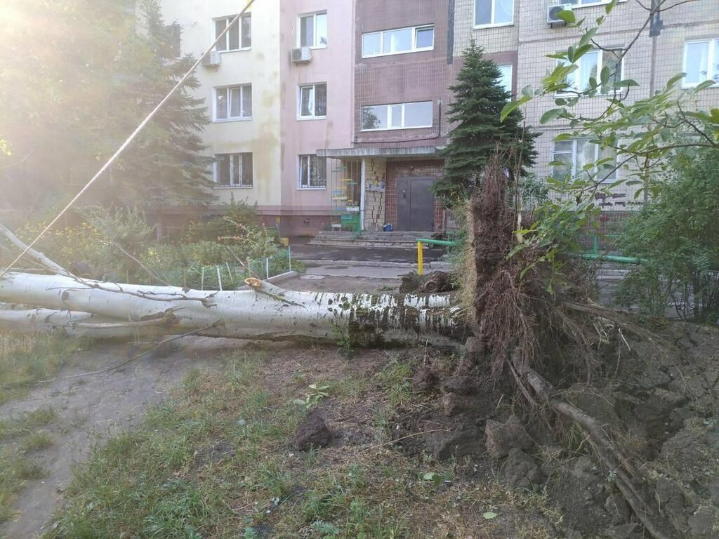 Непогода в Кривом Роге. Фото: Facebook группа 
