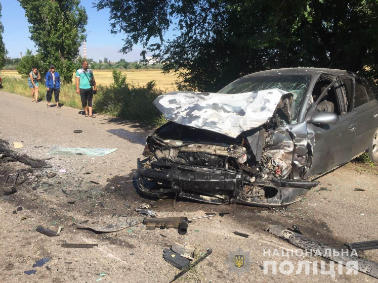 ДТП в Николаевской области. Фото: mk.npu.gov.ua