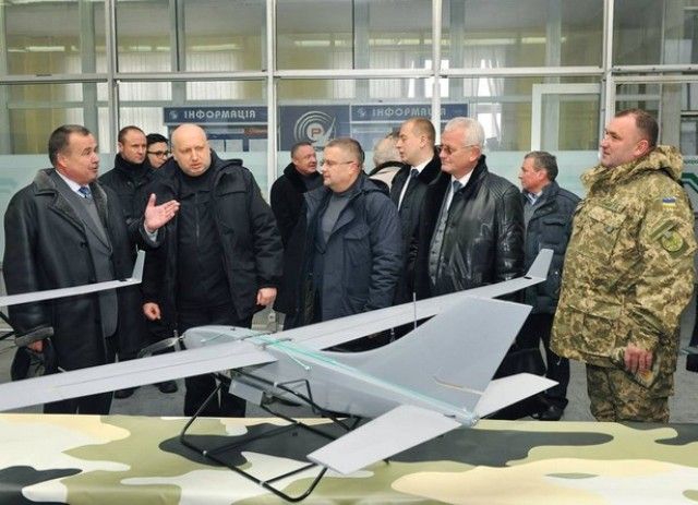 Презентація українського безпілотника Spectator. Фото: прес-служба РНБО