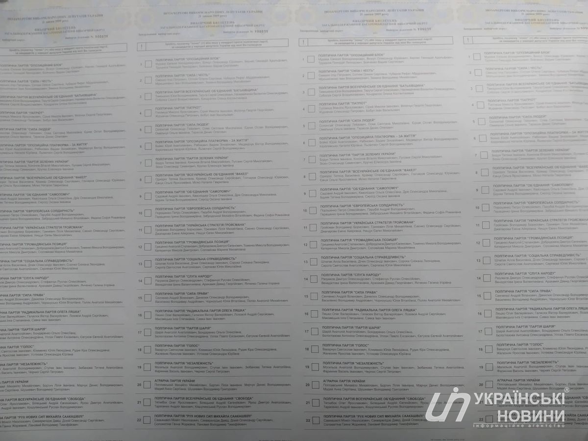 Избирательный бюллетень