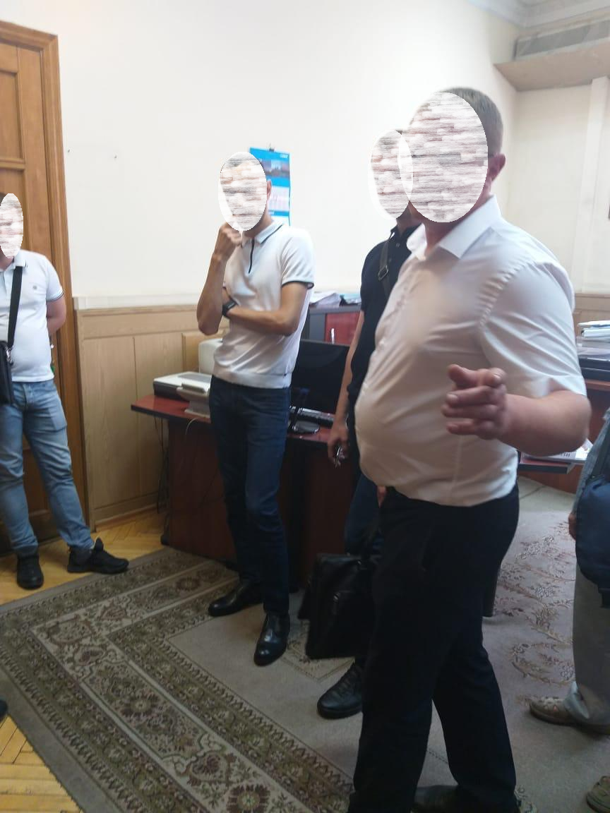 Задержание на взятке. Фото: ГПУ